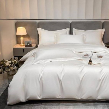 КПБ Семейный (50х70) white тенсель LUNA home