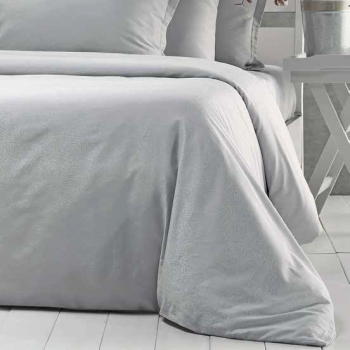 КПБ Евро JACQUARD GREY сатин PAVIA