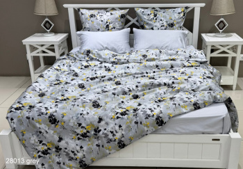 КПБ Евро 28013 grey сатин LUNA home