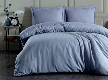 КПБ Семейный denim сатин страйп LUNA home