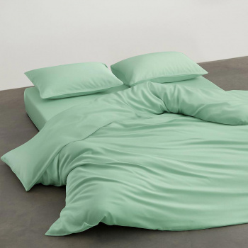 Пододеяльник 220х210 mint сатин LUNA home